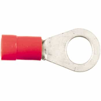 Ring Cable Lug Red 0.5 - 1.0 mm² / Width 4.0 mm (100 pieces)