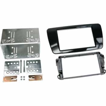 2-DIN Panel Seat Ibiza 2008-2017 - Color: Piano Black