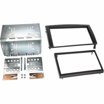 2-DIN Panel Skoda Fabia 2003-2007 Color: Black