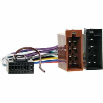 Radio Connection Cable -> ISO KENWOOD 16 PINS original housing