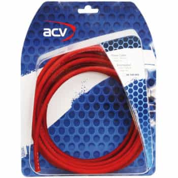 Power cable 10.00 mm² red 5 meters
