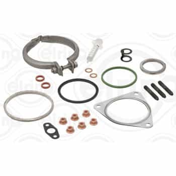 Turbocharger, mounting kit