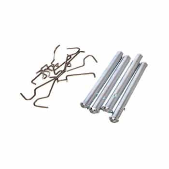 Accessory set, disc brake pad