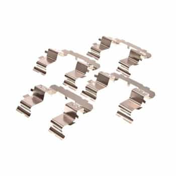 Accessory set, disc brake pad