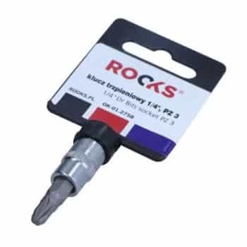 Rooks Bit Socket 1/4", PZ 3