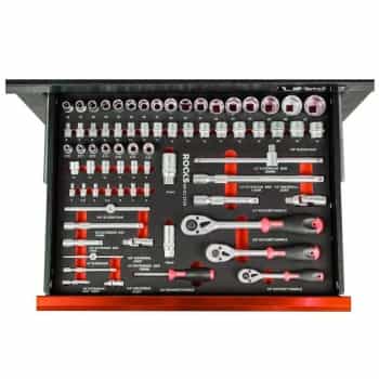 Rooks Ratchet and socket set 1/4", 3/8", 1/2" 72-piece