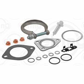 Turbocharger, mounting kit