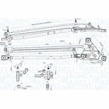 Windshield wiper bars