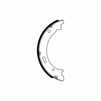 Brake Shoe Kit, parking brake