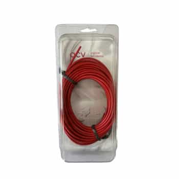 power cable 2.5mm red 10 mtr in blister
