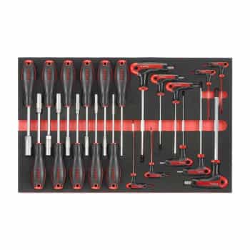 21-piece hexagon wrench set and hexagon ball wrench set (EVA)