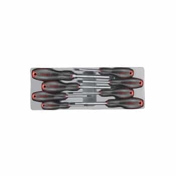 Screwdriver set Torx with hole 8 pieces
