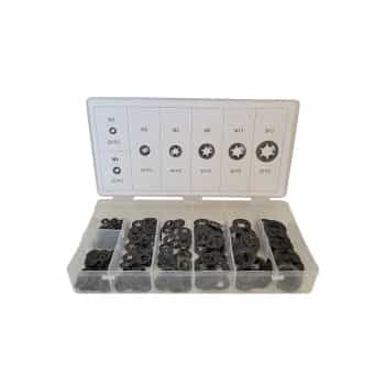 Circlip lock washer assortment