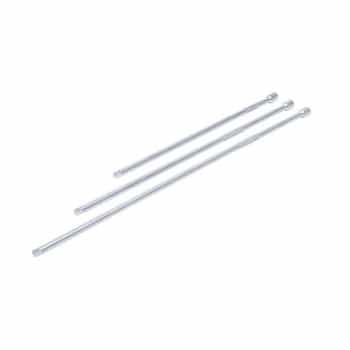 Extension pieces set 1/2" 450/600/750 mm 3-piece