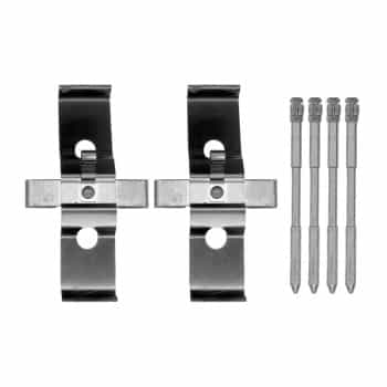 Accessory set, disc brake pad