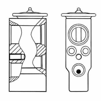 Expansion valve, air conditioning