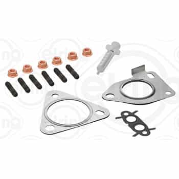 Turbocharger, mounting kit