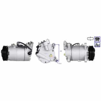 Compressor, air conditioning