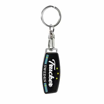 Stainless steel key ring - Trucker/Sweden