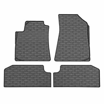 Rubber mats suitable for Hyundai e-Kona II (EV) 2023- (4-piece + mounting system)