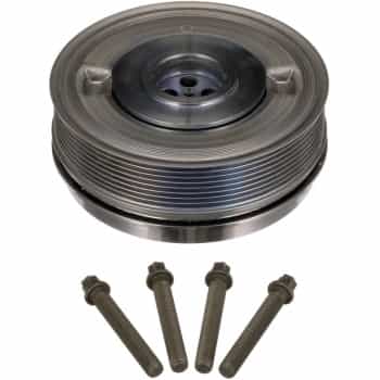 Belt pulley, crankshaft