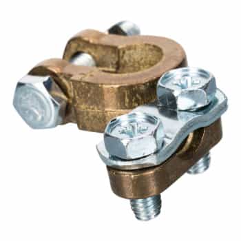 Battery terminal clamp + for Japanese cars 10-35mm2 in blister