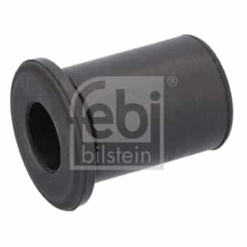 Spacer sleeve, leaf spring