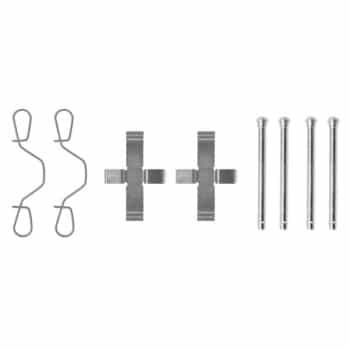 Accessory set, disc brake pad