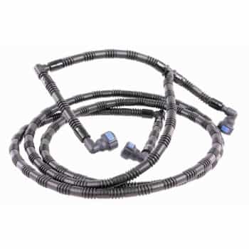 Cleaning fluid line, headlight cleaning