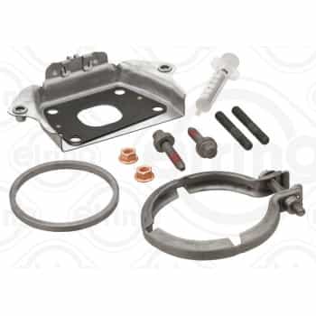Turbocharger, mounting kit