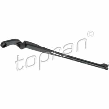 Windshield wiper arm, window cleaning