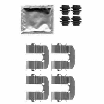 Accessory set, disc brake pad