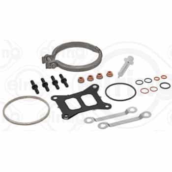 Turbocharger, mounting kit