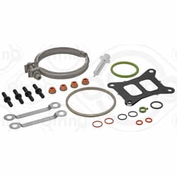 Turbocharger, mounting kit