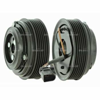 Magnetic clutch, air conditioning compressor