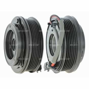 Magnetic clutch, air conditioning compressor