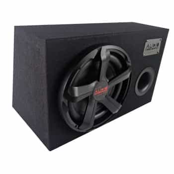 CARBON Series EFFICIENT Subwoofer box 10 inch 350/250 Watt