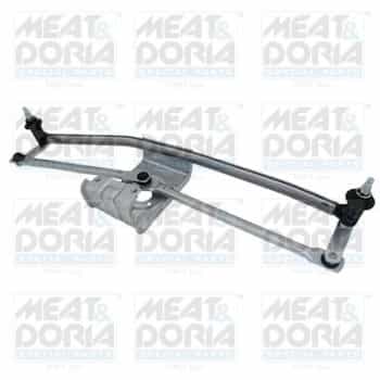 Windshield wiper rods
