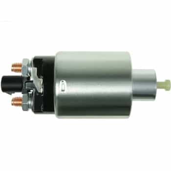 Solenoid switch, starter motor