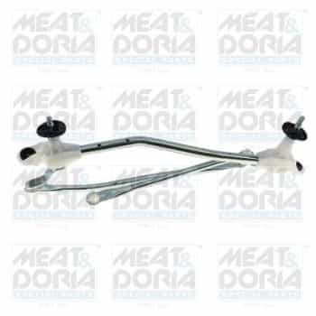 Windshield wiper rods