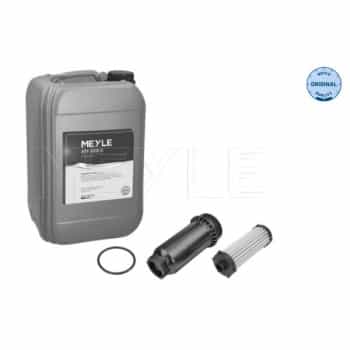 Article set, automatic oil change