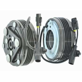 Magnetic clutch, air conditioning compressor