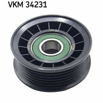 Deflection/Guide Pulley, v-ribbed belt VKM 34231 SKF