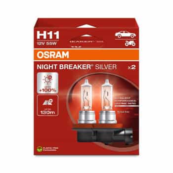 Osram Night Breaker Silver 12V H11 55W - 2 pieces