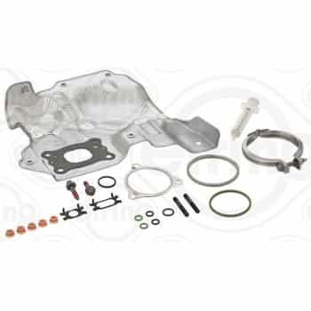 Turbocharger, mounting kit