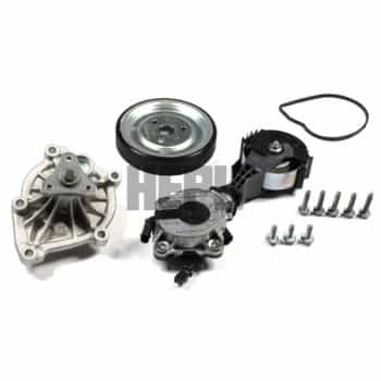 Water pump + Multi V-belt set