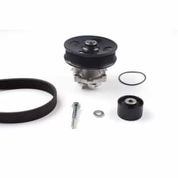 Water pump + Multi V-belt set