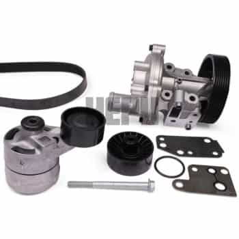 Water pump + Multi V-belt set