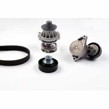 Water pump + Multi V-belt set