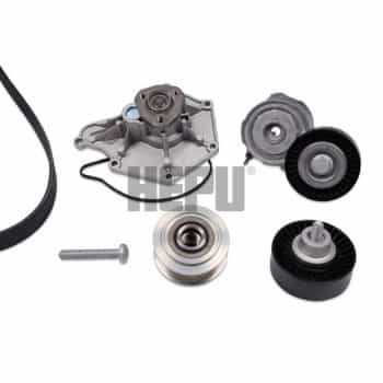 Water pump + Multi V-belt set